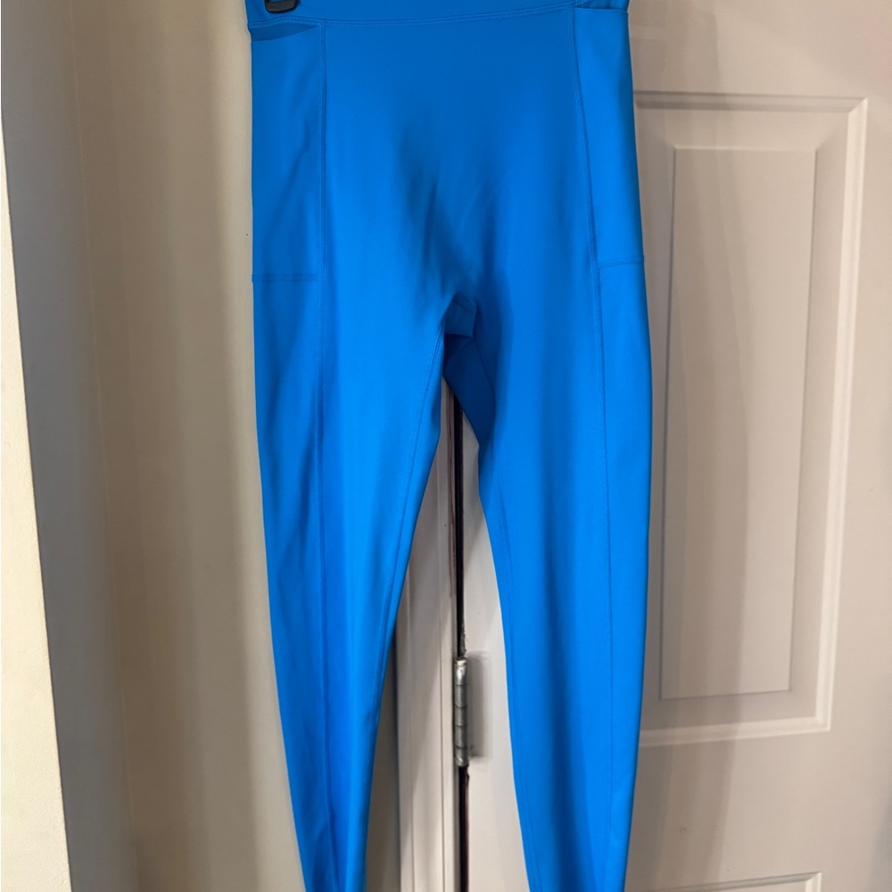 Aeerie Blue leggings  Size Medium‎ like new